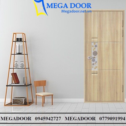 CỬA ABS HÀN QUỐC CÓ Ô KÍNH HOA VĂN