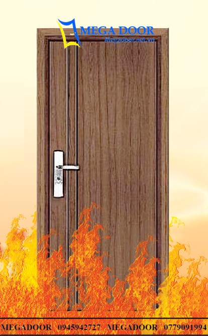 Cửa gỗ chống cháy 120 phút
