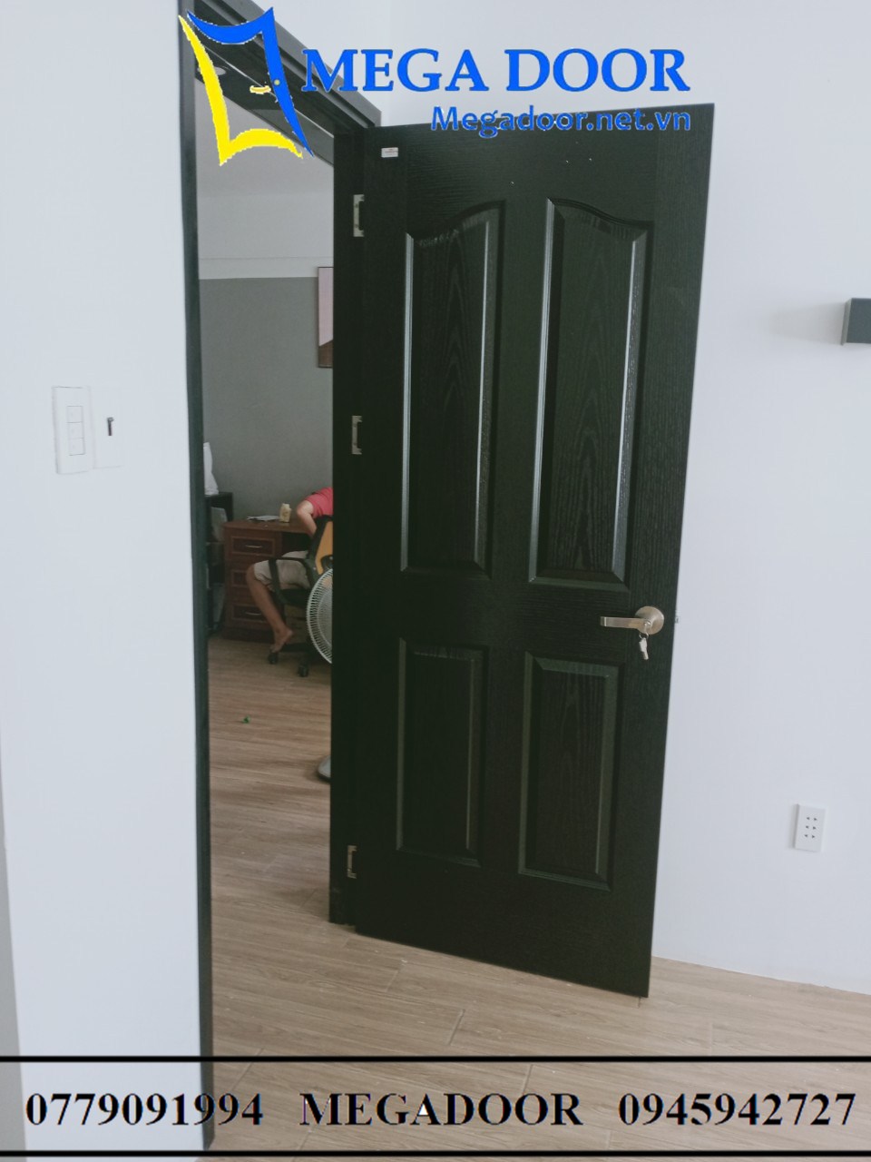 Cửa Gỗ Công Nghiệp HDF SƠN