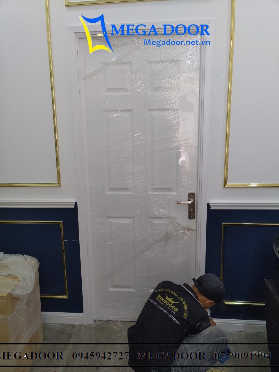 Cửa Gỗ Công Nghiệp HDF Sơn