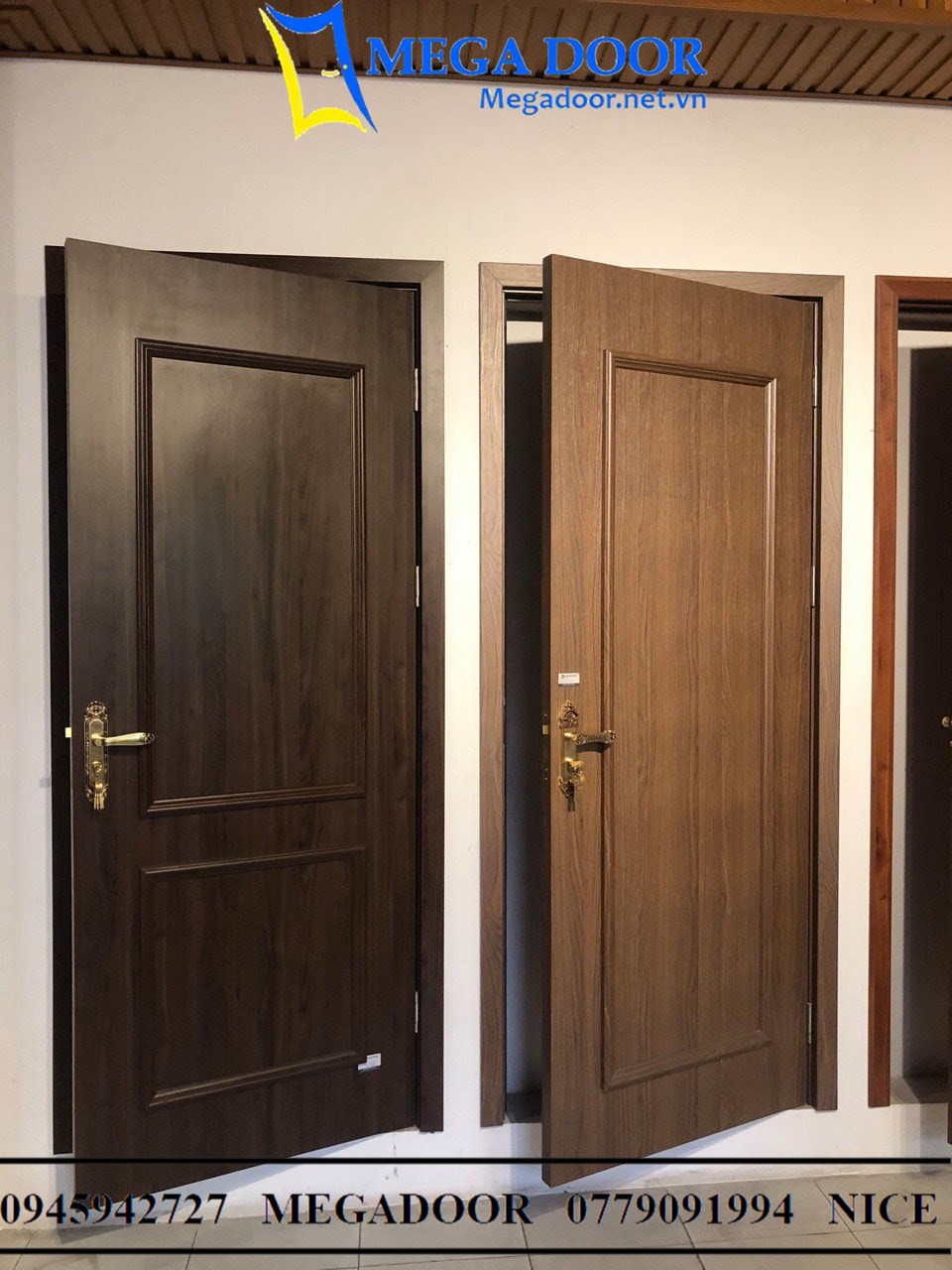 Cửa Nhựa Composite phủ da