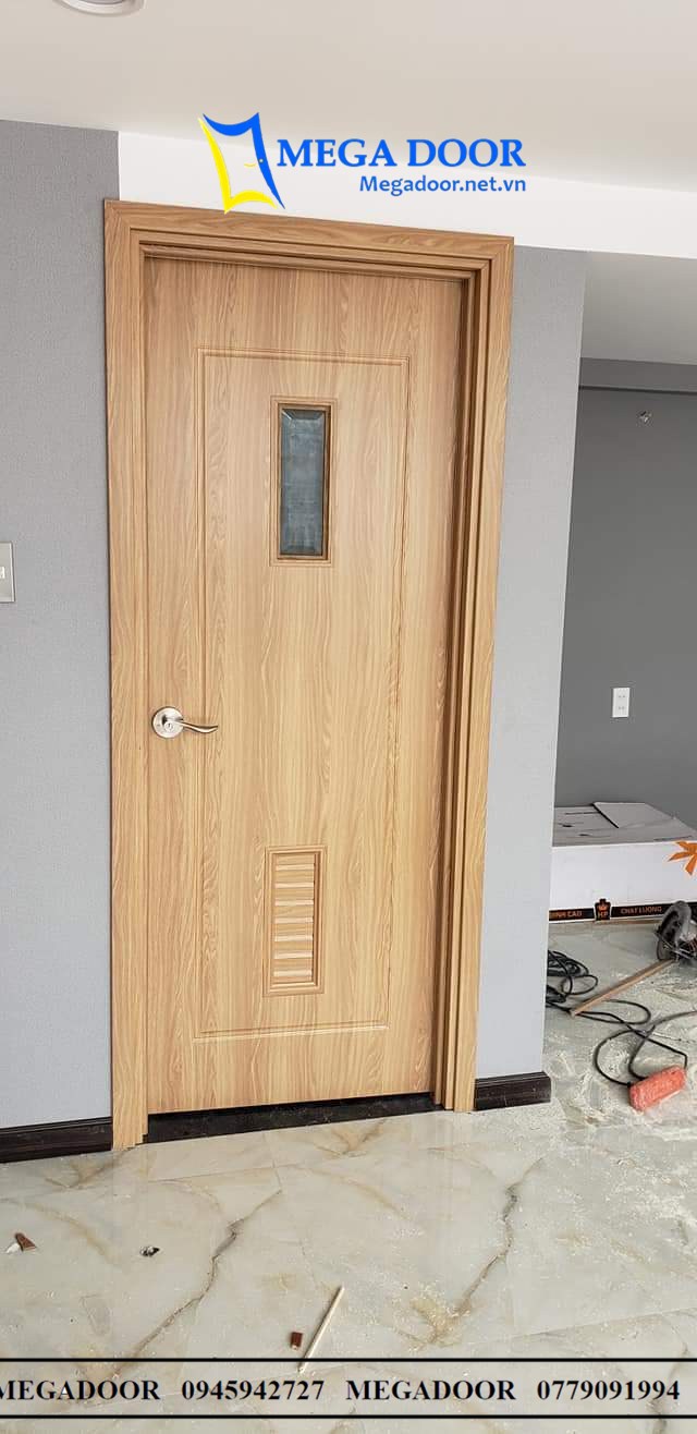 Cửa nhựa Giả Gỗ Composite phủ da