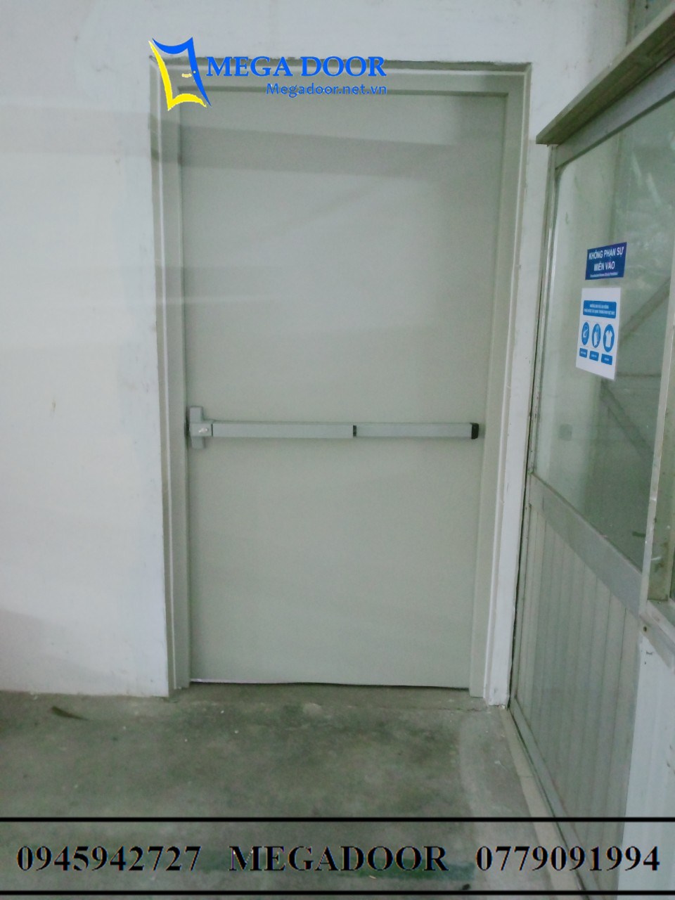 Cửa thép chống cháy 60 phút