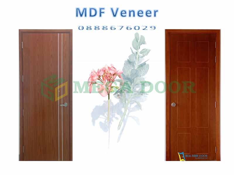 Cửa gỗ công nghiệp MDF Veneer