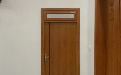 cửa thông phòng thép vân gỗ