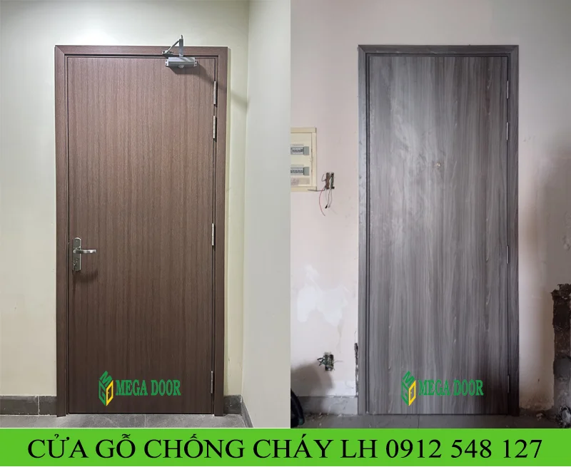 cửa gỗ chống cháy ei30