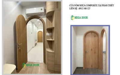 cửa vòm nhựa composite tại phan thiết